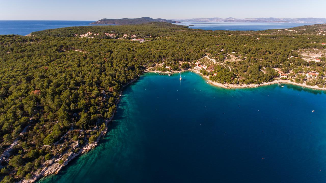 Luxury Villa Kate - In Lucice Bay With Turquoise Sea, Amazing Seaviews, And Heated Pool 밀나 외부 사진